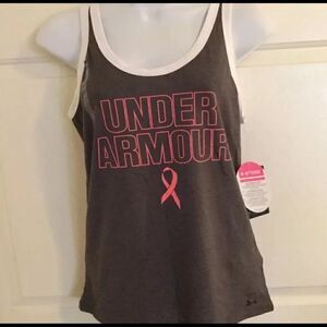 NWT UNDER ARMOUR TANK Women’s MEDIUM Power in Pink